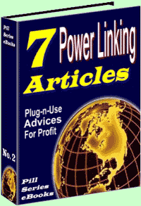 7 Power Linking Articles, ebook cover image.