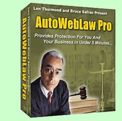 AutoWebLaw Pro, protect yourself before it's too late.