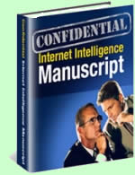 Confidential Internet Intelligence Manuscript, ebook cover image.